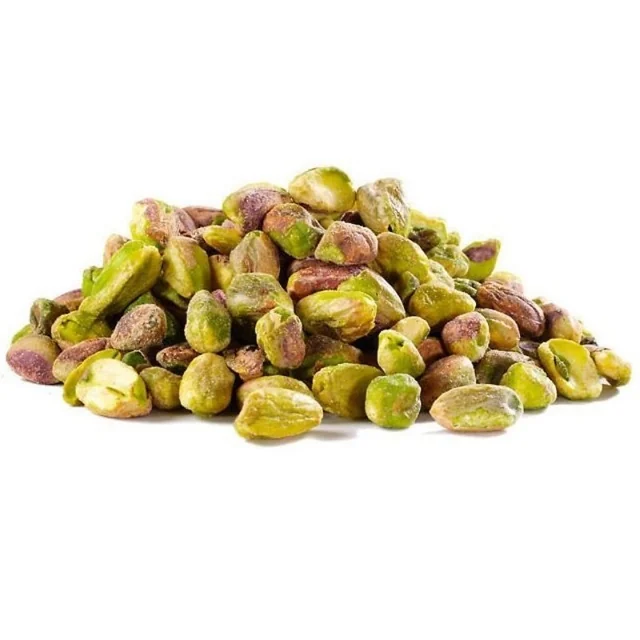 Pistachos como referencia visual de la nota gourmand.